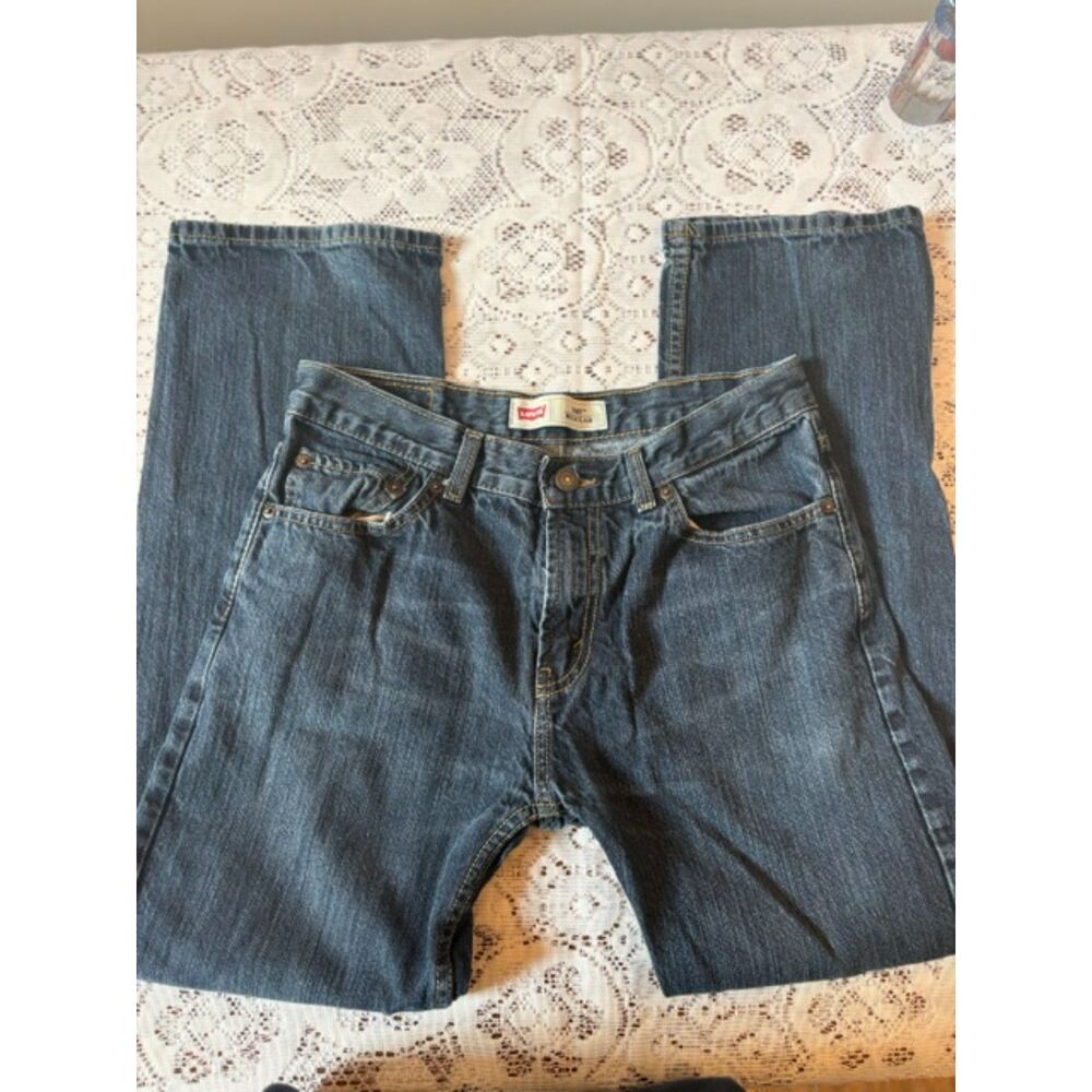Levi's Dark Wash 505 Regular Denim